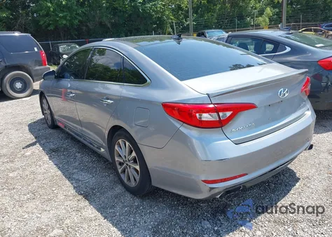 2016 Hyundai Sonata Limited из США, поврежденный, VIN 5NPE34AF5GH411821